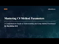 Part 16 - C Tutorial