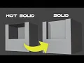 Non-Manifold Geometry Your BIGGEST Issue when using Booleans Blender Tutorial