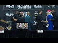 Leon Edwards and Colby Covington need to be separated at UFC 296 press conference ESPN MMA