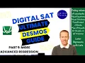 Ultimate Desmos Guide to Digital SAT Math-Part 9 More Regression Problems