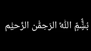سورة الناس القارئ عبد الباسط عبد الصمد تصميم حالات 