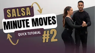 Salsa Minute Moves - Salsa Cross Body Lead - Demetrio & Nicole - Salsa by BDA
