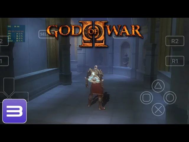 Rpcs3 Alpha - Gameplay God Of War 2 HD (PS3) On Android