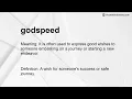 godspeed Meaning