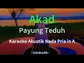 Download Lagu Akad (Karaoke Akustik) || Nada Pria in A || Payung Teduh #karaokelive #karaokeakustik