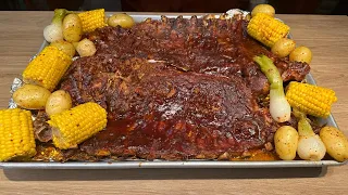 COMO HACER COSTILLAS DE CERDO EN SALSA BBQ