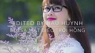 Bolsa mắt biếc trời hồng