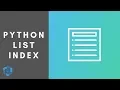 How to Find the Index of a Python List Item