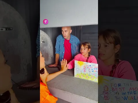 Video Thumbnail: Kindness ❤️ in a Visitation Room: A Heartfelt Reunion #kindness #family #shorts
