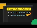 How to Flatten a Python List in One Line of Code