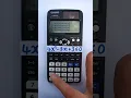 Solve Quadratic Inequalities on the Casio FX-991EX Classwiz Calculator
