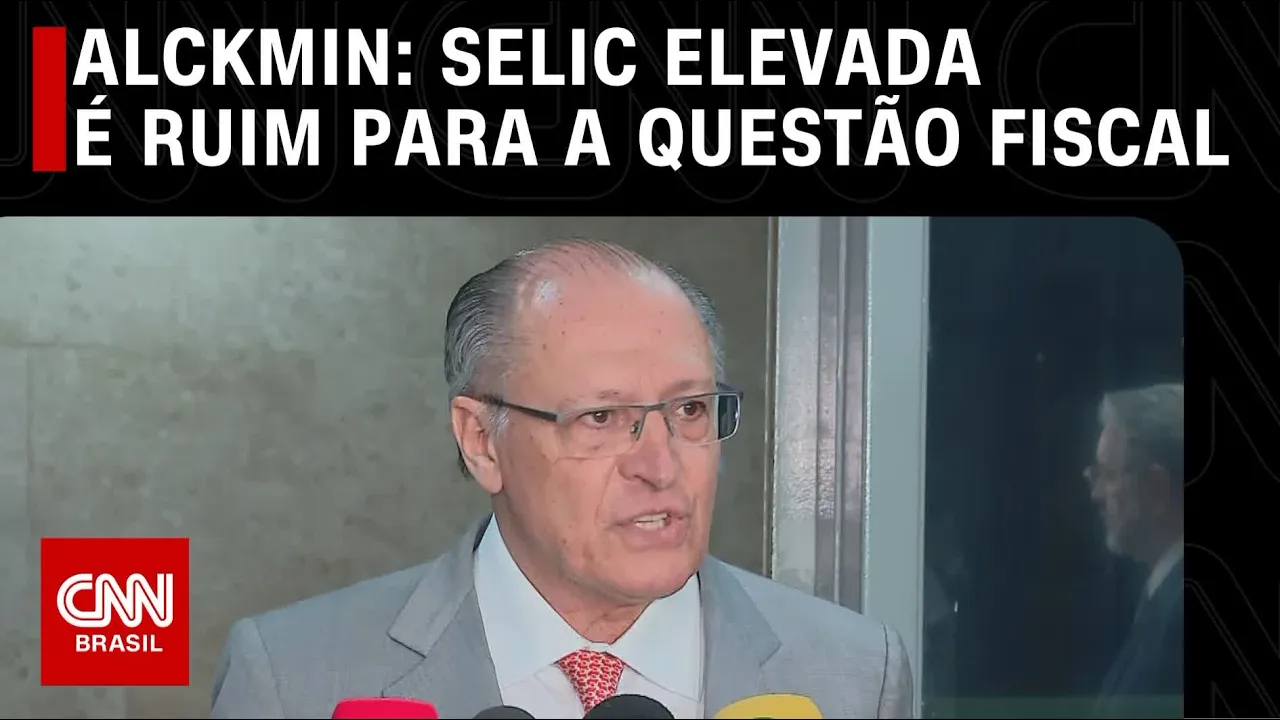 Alckmin: Selic elevada é ruim para a questão fiscal | CNN ARENA