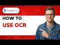How to Use Google Docs Ocr 2026 Full Guide