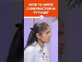 How To Write Constructor In Python Python Constructors