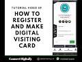 Customer Registration Tutorial Connectdigitally in