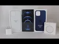 iPhone 12 Pro Max Pacific Blue MagSafe Accessories Unboxing