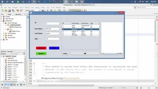 How to Update jTable selected Row