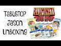 Unboxing Illuminati The Game of Conspiracy 2020 Expansion