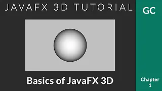 JavaFX 3D Tutorial - Basics Concepts and Making a Sphere