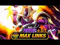 SO MUCH DAMAGE LEVEL 10 LINKS 100 RAINBOW STAR LR FINAL FORM COOLER DBZ Dokkan Battle