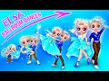 Download Lagu Elsa La Danseuse De Salon Grandit ! DIY La Reine Des Neiges \u0026 Crafts LOL OMG