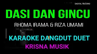 dasi dan gincu karaoke dangdut original duet tanpa vokal