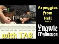 Lagu Yngwie Malmsteen - Arpeggios from Hell (in E) w/ TAB by Tiago Samways