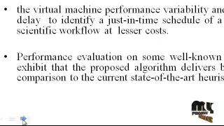 A Cost Effective Deadline-Constrained Dynamic Scheduling Algorithm - Scientific Workflows in Cloud