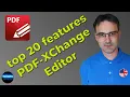 PDF-XChange-Editor part 2 rotate delete insert extract crop merge compress PDFs