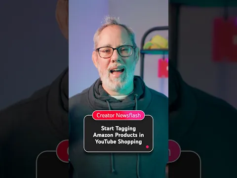 New! Start Tagging Amazon Products in YouTube Shopping