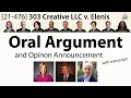 Landmark Cases Oral Argument 303 Creative LLC v Elenis
