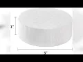 Overview: ZOOFOX 48 Pack Foam Circles for Crafts, 3 Inch Polystyrene Foam Discs, Round Craft Foa...