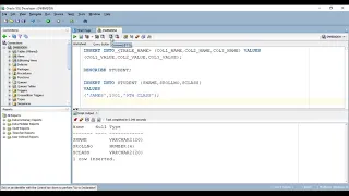HOW TO INSERT DATA INTO TABLE