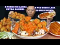ENAK PISAN EUY ⁉️ MAKAN MIE LAKSA EXTRA SAMBEL KREMUS KEPALA AYAM CUMI PEDAS LALAPAN KUCAI MENTAH 