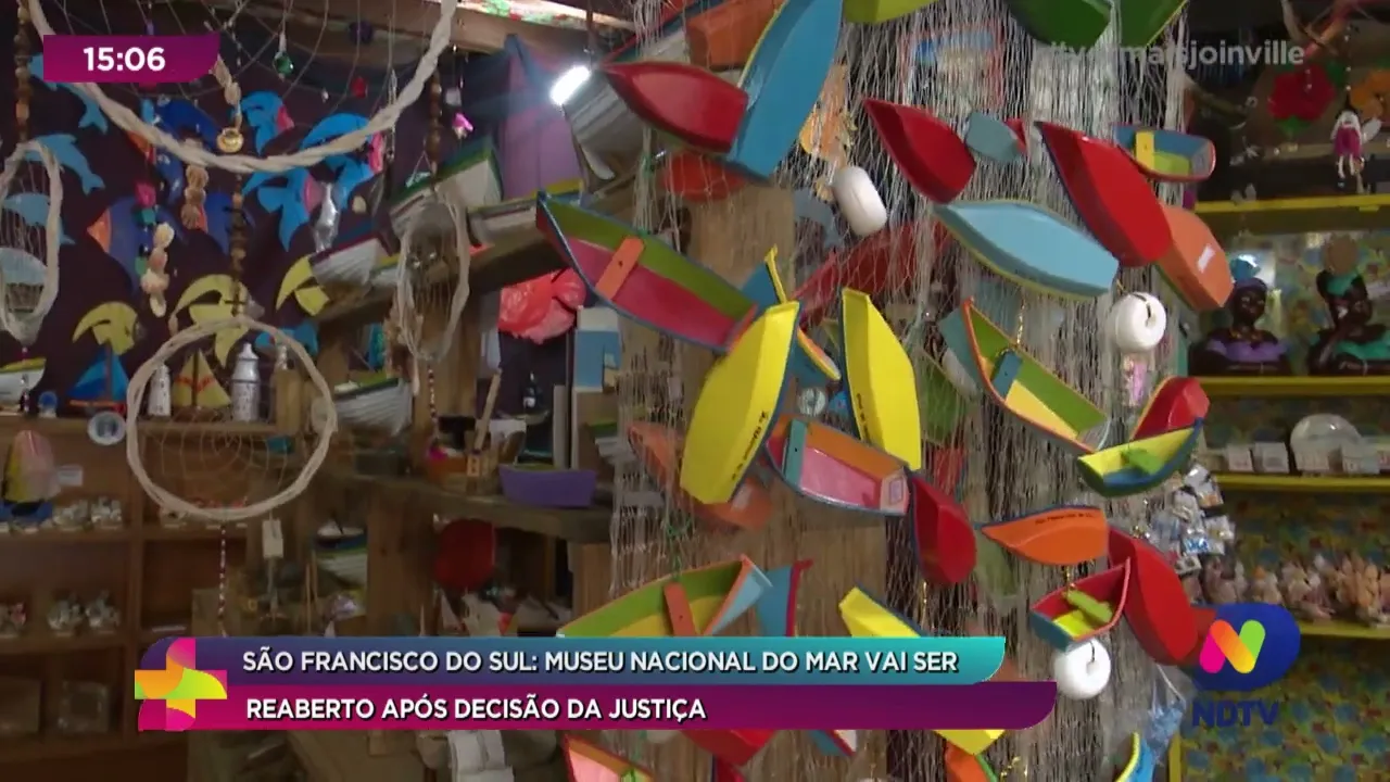 São Francisco do Sul: Museu Nacional do Mar vai ser reaberto após decisão da justiça