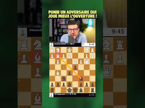Ce 1300 Elo me domine dans l'ouverture !!
