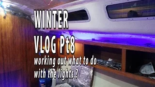 ENGINE SOUND INSULATION AND INSTALLING LED CABIN LIGHTS. Winter refit Vlog part 8.