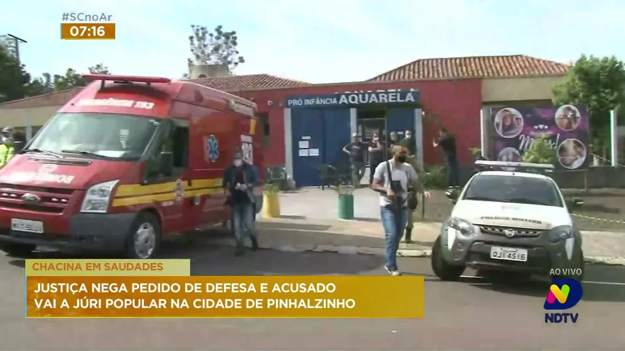 Justiça nega pedido de defesa pelo acusado da chacina em Saudades e júri é marcado para agosto