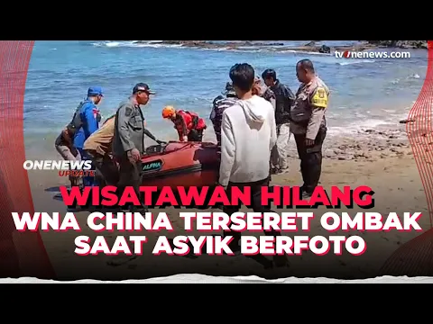 Sempat Hilang, WNA China Ditemukan Meninggal Usai Terseret Ombak