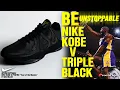 THE BEST NIKE KOBE 2025 EDITION - NIKE KOBE 5 PROTRO YEAR OF THE MAMBA TRIPLE BLACK FULL LOOK