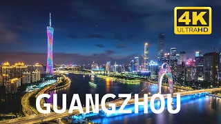 Beauty of Guangzhou Canton China in 4K-Guangdong Province- World in 4K