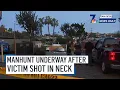 Manhunt underway after victim shot in neck in La Mesa San Diego News Daily