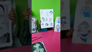 من كورس رسم الاطفال بالرصاص دندنها