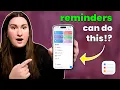 8 AWESOME Apple Reminders Features