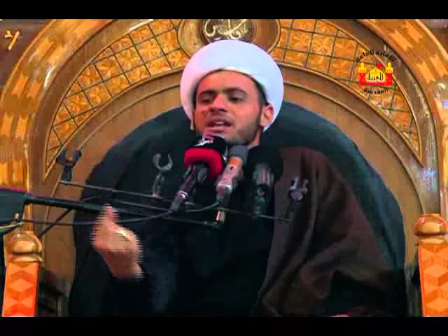 ⁣الشيخ سلام العسكري في العتبة الحسينية  شهر محرم الحرام 1436 هـ الليلة 2