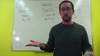 M11 Reference and Definiteness