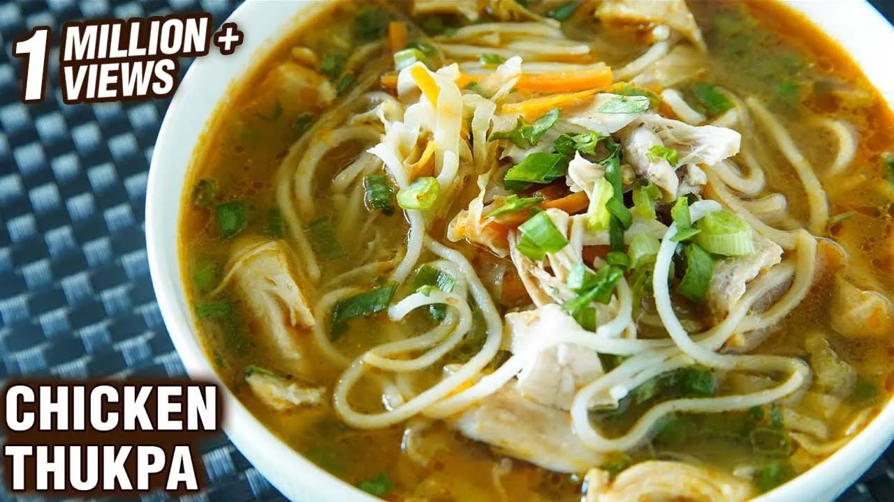 Chicken Thukpa   Chicken Noodle Soup   How To Make Tibetan Thukpa    Winter Special Recipe   Smita