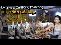 Download Lagu Delicious Mekong River Fish Cuisine, All Beautiful Girls Selling Goods To Help Mom...!