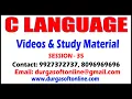 35 C Language Function application and recursion functions By Saheb Sir