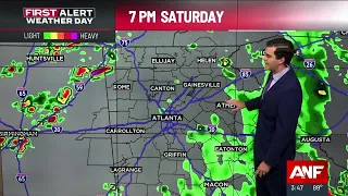 First Alert Forecast Enjoy today showers and storms on the way